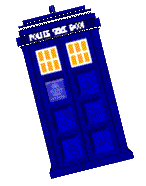 Animated TARDIS from Doctor Who.